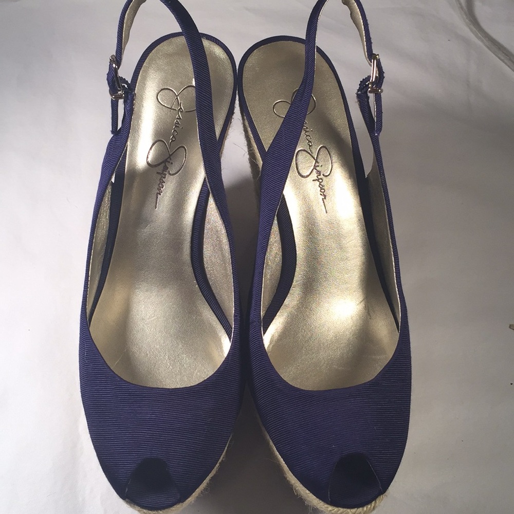 Jessica Simpson Wedge Heels Size 8 1/2